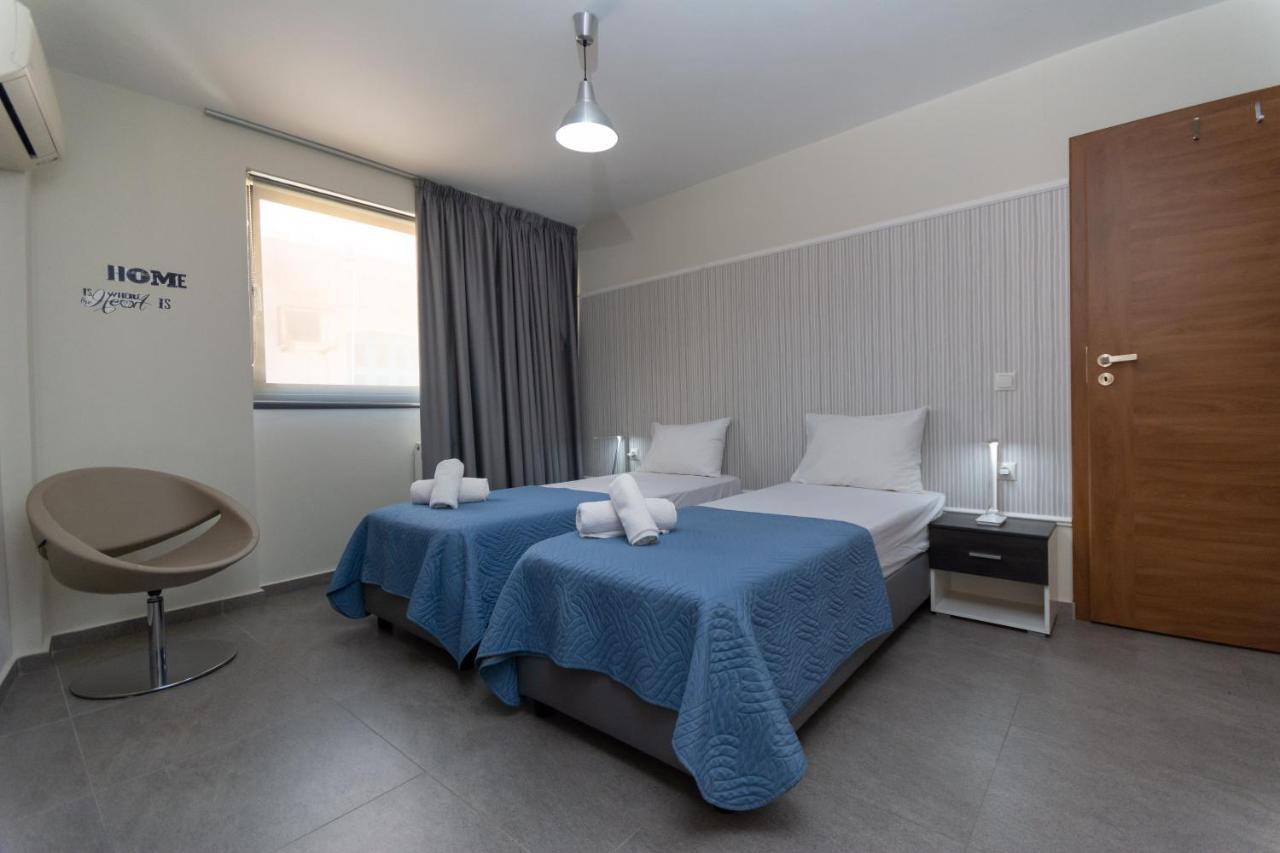 Spacious Fully Equipped 3Bd 2Bath Apt In The Heart Of City With Balconies Ac And Fast Wifi #1 Iraklio Eksteriør billede